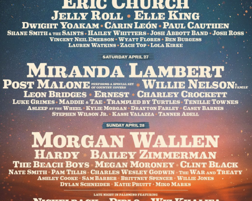 26-28 April - Stagecoach Festival